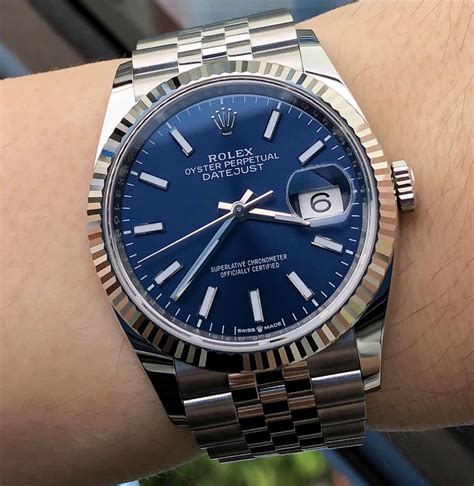 rolex date just 36